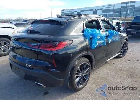 2024 Infiniti Qx55 Sensory Awd z USA, uszkodzony, nr VIN 3PCAJ5LR2RF103444